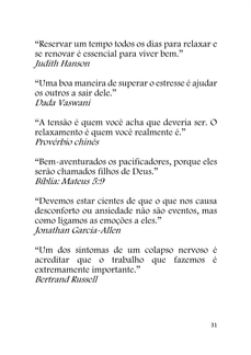 Combatendo o Estresse em 150 Citações — page 31