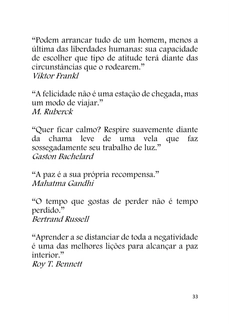 Combatendo o Estresse em 150 Citações — page 33