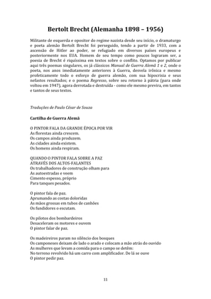 SEGUNDA GUERRA MUNDIAL - Uma Antologia Poética — page 11