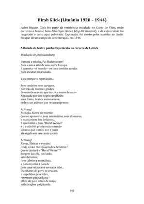 SEGUNDA GUERRA MUNDIAL - Uma Antologia Poética — page 102