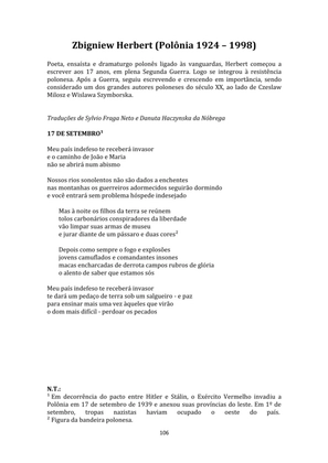 SEGUNDA GUERRA MUNDIAL - Uma Antologia Poética — page 106