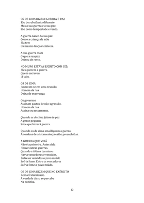 SEGUNDA GUERRA MUNDIAL - Uma Antologia Poética — page 12