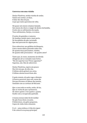 SEGUNDA GUERRA MUNDIAL - Uma Antologia Poética — page 123