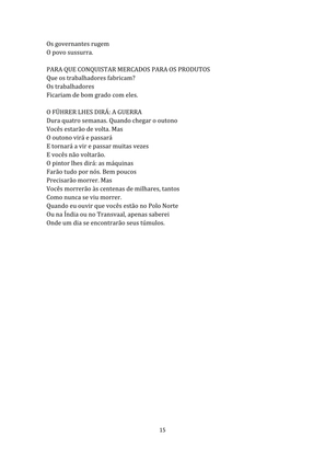 SEGUNDA GUERRA MUNDIAL - Uma Antologia Poética — page 15