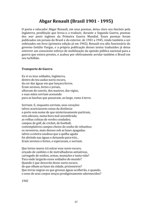 SEGUNDA GUERRA MUNDIAL - Uma Antologia Poética — page 17