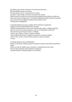 SEGUNDA GUERRA MUNDIAL - Uma Antologia Poética — page 20