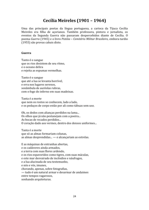 SEGUNDA GUERRA MUNDIAL - Uma Antologia Poética — page 24