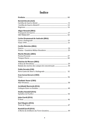 SEGUNDA GUERRA MUNDIAL - Uma Antologia Poética — page 4
