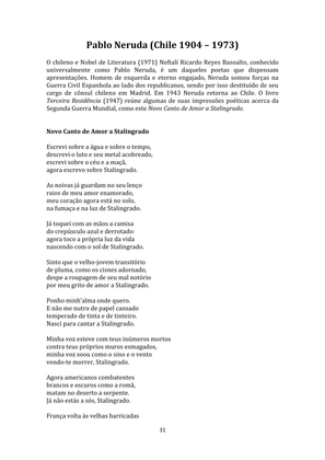 SEGUNDA GUERRA MUNDIAL - Uma Antologia Poética — page 31