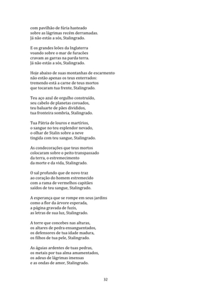 SEGUNDA GUERRA MUNDIAL - Uma Antologia Poética — page 32