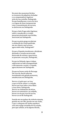 SEGUNDA GUERRA MUNDIAL - Uma Antologia Poética — page 33