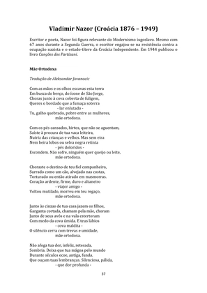 SEGUNDA GUERRA MUNDIAL - Uma Antologia Poética — page 37