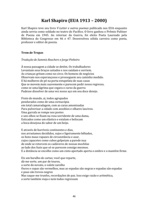 SEGUNDA GUERRA MUNDIAL - Uma Antologia Poética — page 46