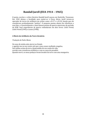 SEGUNDA GUERRA MUNDIAL - Uma Antologia Poética — page 48