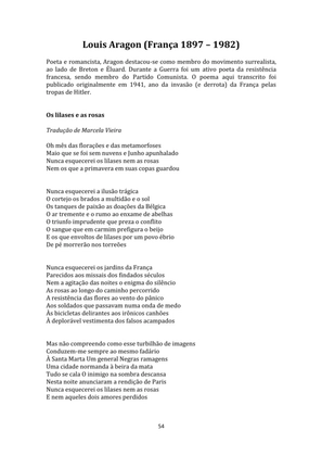SEGUNDA GUERRA MUNDIAL - Uma Antologia Poética — page 54