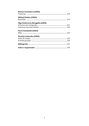 SEGUNDA GUERRA MUNDIAL - Uma Antologia Poética — page 7