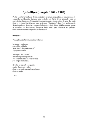 SEGUNDA GUERRA MUNDIAL - Uma Antologia Poética — page 75