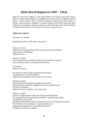 SEGUNDA GUERRA MUNDIAL - Uma Antologia Poética — page 84