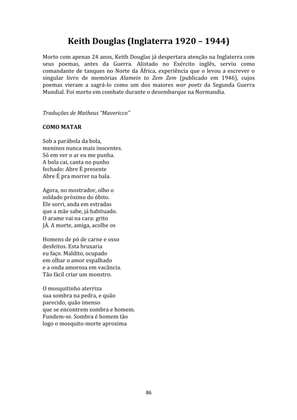 SEGUNDA GUERRA MUNDIAL - Uma Antologia Poética — page 86