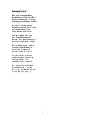 SEGUNDA GUERRA MUNDIAL - Uma Antologia Poética — page 87
