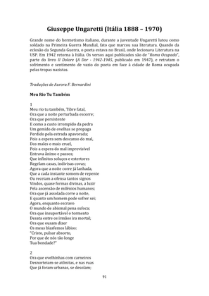 SEGUNDA GUERRA MUNDIAL - Uma Antologia Poética — page 91