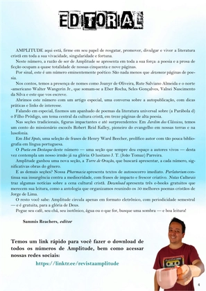 Amplitude #7 - Revista Cristã de Literatura e Artes — page 4