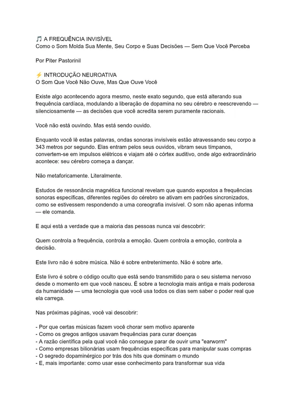 Frequência invisivel
