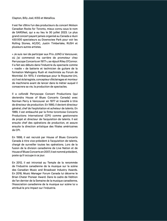 Juno Awards 2025 — page 20