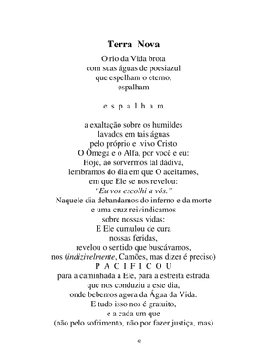 Uma Abertura na Noite - Poesia - Sammis Reachers — page 42