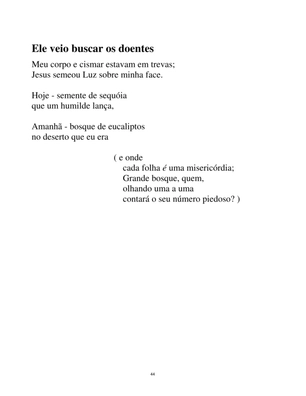 Uma Abertura na Noite - Poesia - Sammis Reachers — page 44
