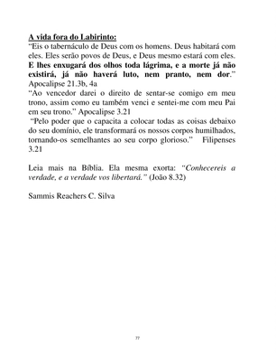 Uma Abertura na Noite - Poesia - Sammis Reachers — page 77