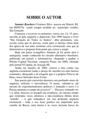 Uma Abertura na Noite - Poesia - Sammis Reachers — page 78
