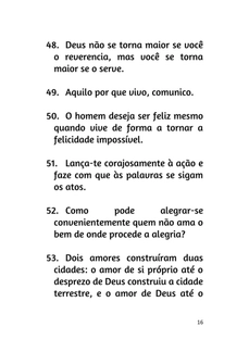 100 Frases de Santo Agostinho — page 16