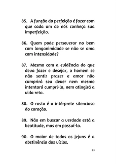 100 Frases de Santo Agostinho — page 23