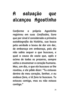 100 Frases de Santo Agostinho — page 26