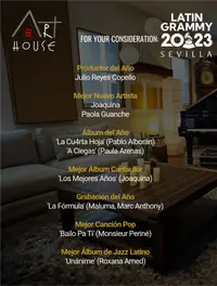 Arthouse - 11 Nominaciones a los Latin Grammy — page 2