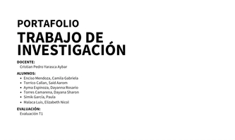 Taller de investigación