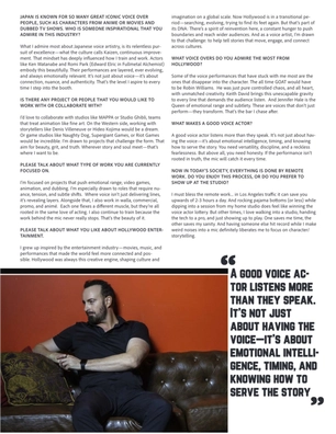 VOICE ACTORS — page 26