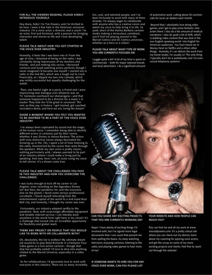 VOICE ACTORS — page 37
