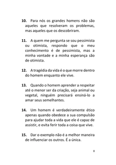 100 Frases de Albert Schweitzer — page 8