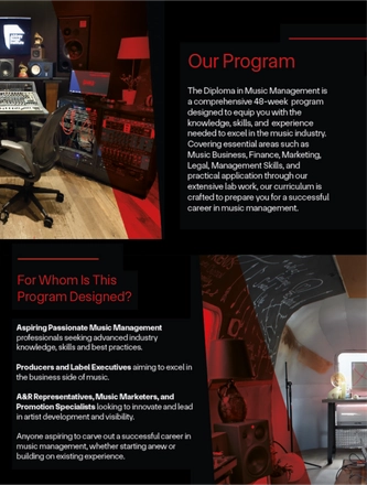 Diploma in Music Management — page 3