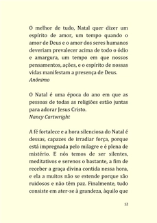 As Mais Belas Frases de Natal - 150 Citações — page 12