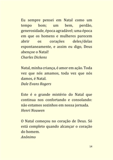 As Mais Belas Frases de Natal - 150 Citações — page 14