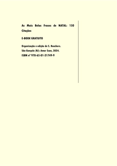 As Mais Belas Frases de Natal - 150 Citações — page 3