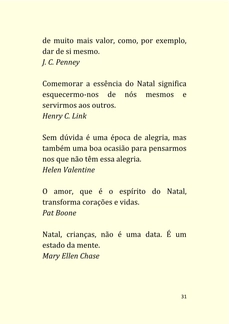 As Mais Belas Frases de Natal - 150 Citações — page 31
