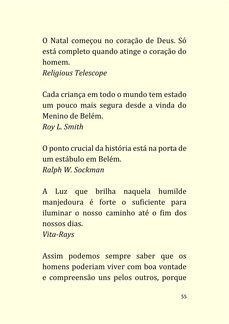 As Mais Belas Frases de Natal - 150 Citações — page 55