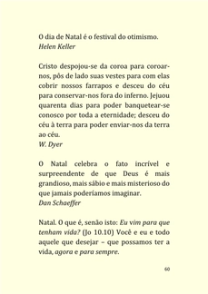 As Mais Belas Frases de Natal - 150 Citações — page 60