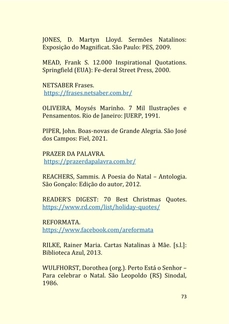 As Mais Belas Frases de Natal - 150 Citações — page 73