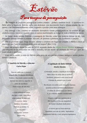 Revista Amplitude n.2 - Revista Cristã de Literatura e Artes — page 47