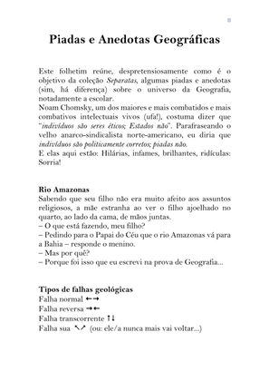 Piadas e Anedotas sobre Geografia — page 2